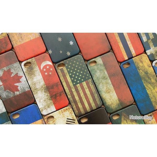 Coque  Drapeau  Vintage pour iPhone Samsung Galaxy  20260729082458