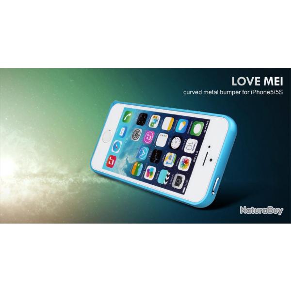 LOVE MEI  Coque Bumper Aluminium Ultra Leger