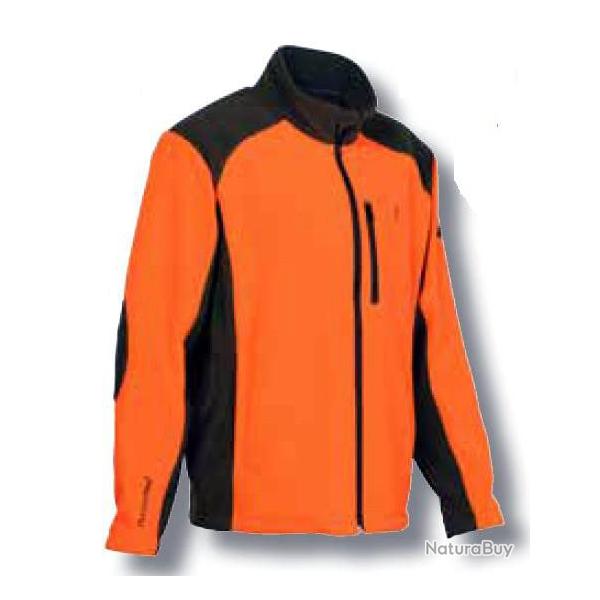 Blouson polaire haute visibilit� Percussion Chasse Cor
