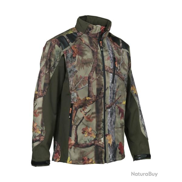 Blouson de chasse Percussion Softshell GhostCamo Forest