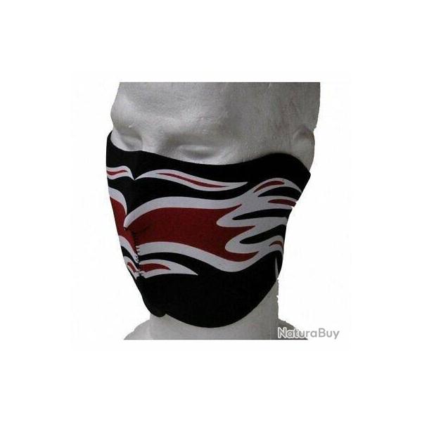 Demi masque n�opr�ne flamme rouge Dmoniac