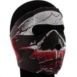 Masque type apache n&eacute;opr&egrave;ne Dmoniac Halloween Ski Surf Moto anti vent anti froid