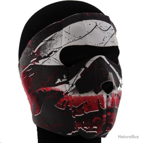 Masque type apache n�opr�ne Dmoniac Halloween Ski Surf Moto anti vent anti froid