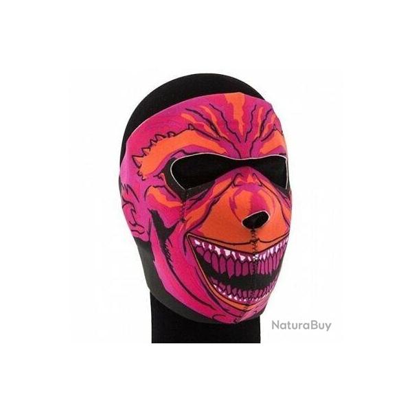 Masque N�opr�ne Joker Halloween Ski Surf Moto anti vent anti froid