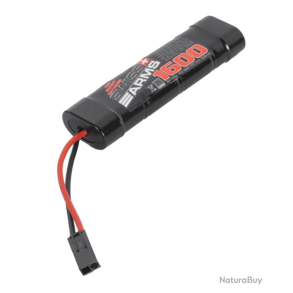 Batterie NiMh 9,6V 1600 mAh Swiss arms 603241