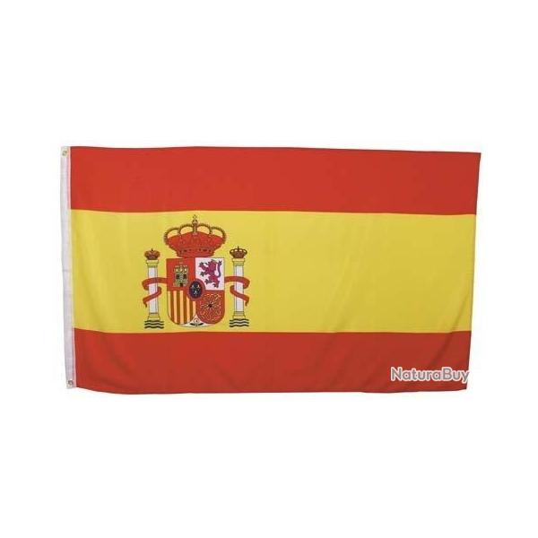 Drapeau Espagnol en Tissu - Dimension : 90 x 150 cm