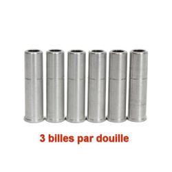 Lot de 6 Douilles Trishot Swiss Arms 605026 airsoft