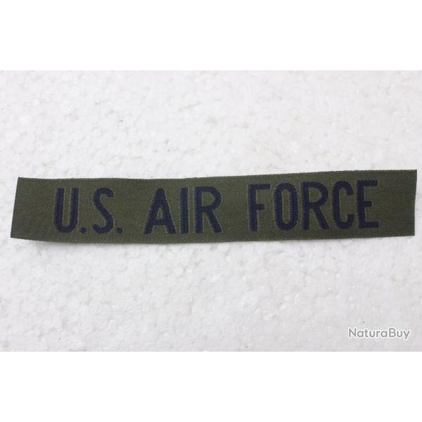 Insigne tissus � coudre US AIR FORCE ( Longueur : 16cm )