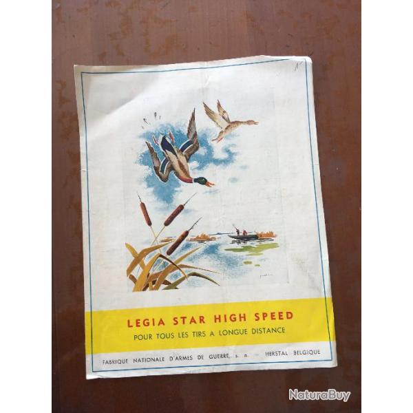 CATALOGUE ANCIEN LEGA STAR HIGH SPEED
