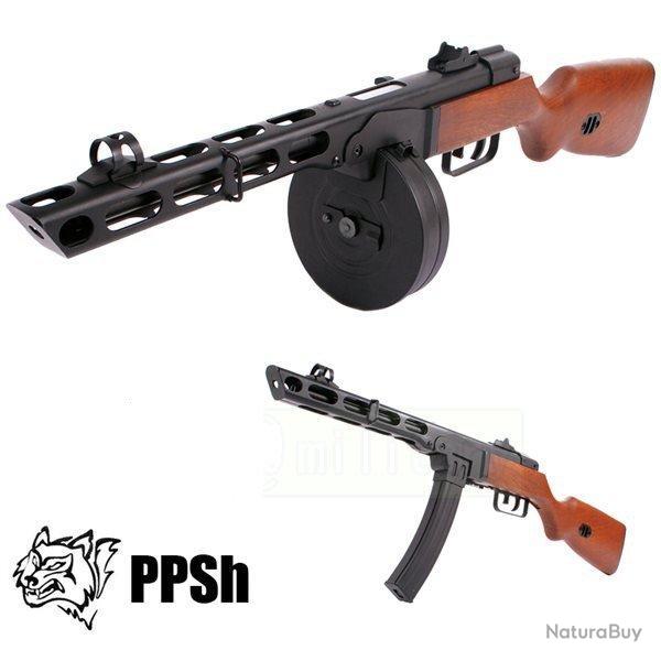 PPSH-41 Bois & Metal BlowBack (Snow Wolf)