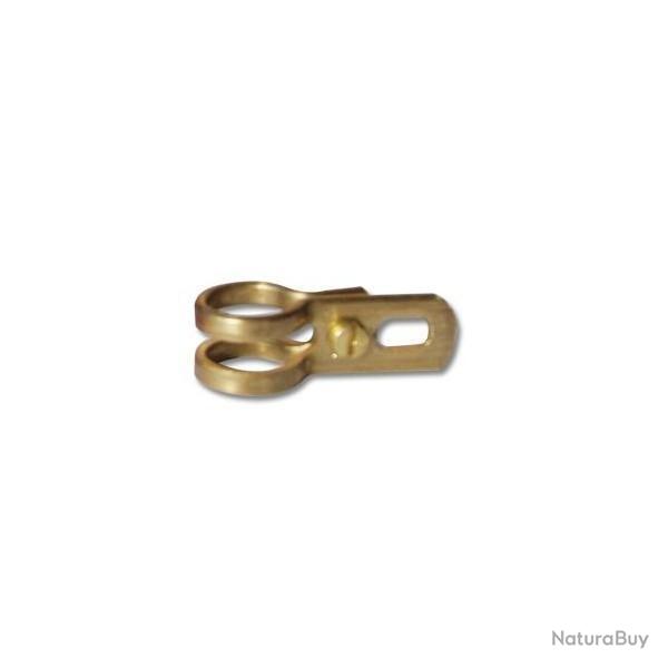 Bague � vis laiton colvert et oie 12mm