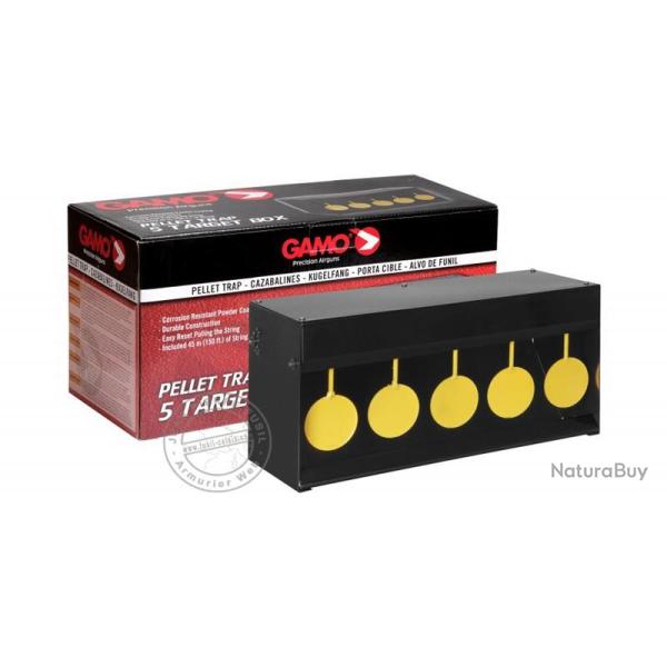 GAMO - 5 cibles pivotantes - Rocker gris et jaune