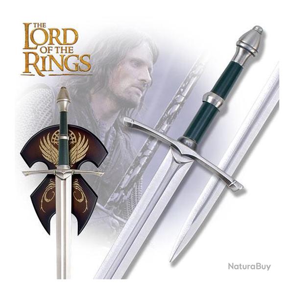 Epe Strider d?Aragon avec support bois ? Le Seigneur des Aneaux