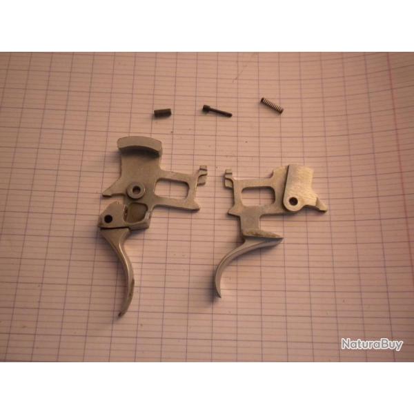VENDU PAR CUIRASSIER11 PAIRE  QUEUES DE DETENTE HAUT/ BAS  DE  FUSIL SUPERPOSE BERETTA S 685E CAL 12