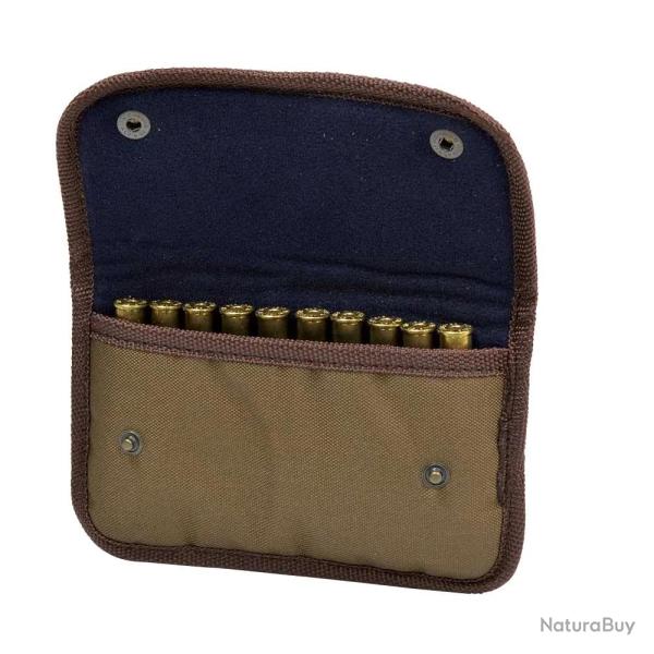 Etui 10 balles fermeture pression motif sanglier