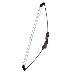 Set Arc &agrave; Poulies poign&eacute;e grip caoutchout&eacute; envergure 83cm 15lbs