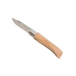 Couteau Pliant Montagnard lame 9cm manche bois vernis