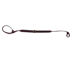 Bretelle Lasso carabine fusil en cuir gras de vachette 95 cm
