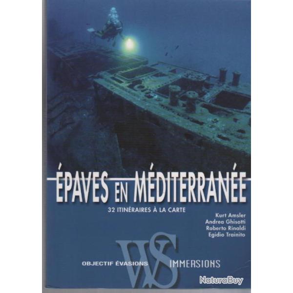 �paves en m�diterran�e 32 itin�raires � la carte , plong�e sous marine avions , bateaux , sous-marin