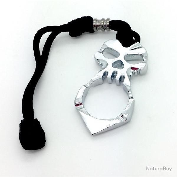 Poing Amricain 1 doigts chrom