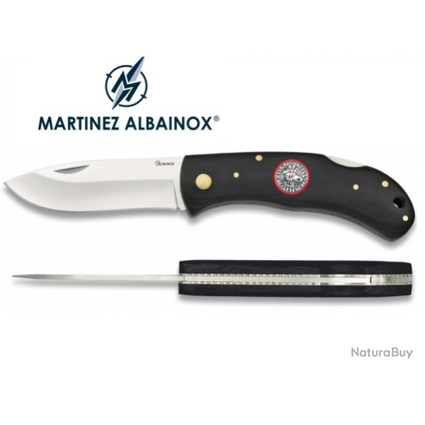 Couteau pliant de poche emblme templier