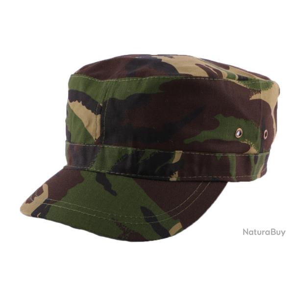 Casquette Army Camouflage Vert Marron Taille unique Vert