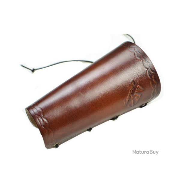 Brassard de protection cuir traditionnel (2)