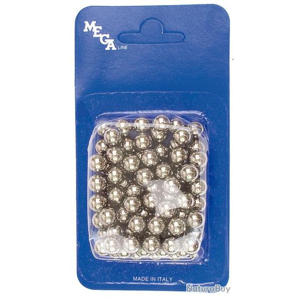 100 billes Acier - 7,9 mm.