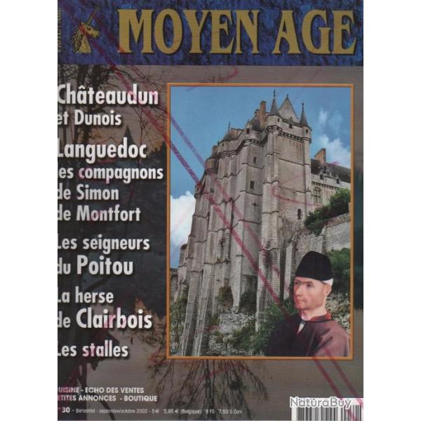 Revue heimdal , moyen-age n�30 ,h�raldique , cuisine m�di�vale , botanique , numismatique