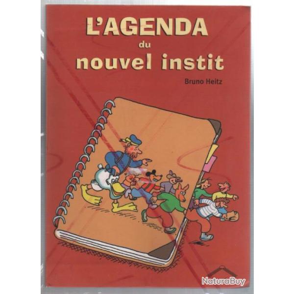 l'agenda du nouvel instit , bd , bande dessine