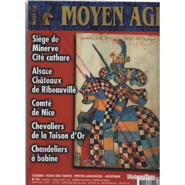 Revue heimdal , moyen-age n�34 ,h�raldique , cuisine m�di�vale , botanique , numismatique