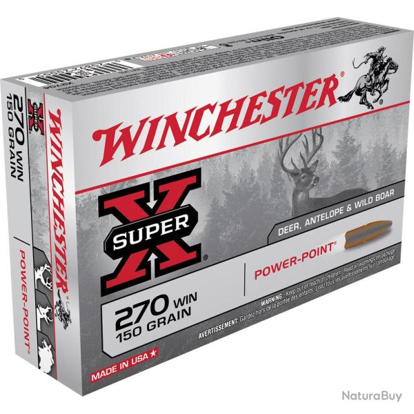 balles winchester super X 9.3/74 R 286grains