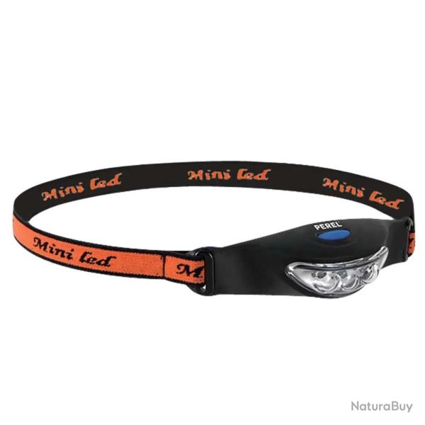 Lampe Frontale 3 Leds Ultra Lumineuses 3 position 40g