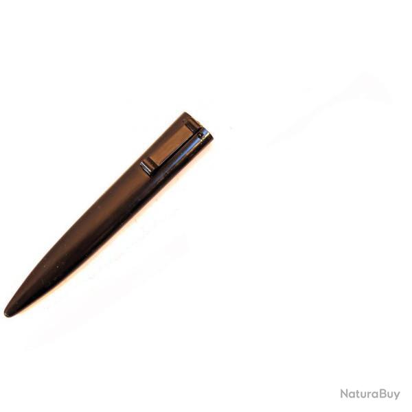 Fourreau de poignard Allemand m�tal noir � clips 14/18