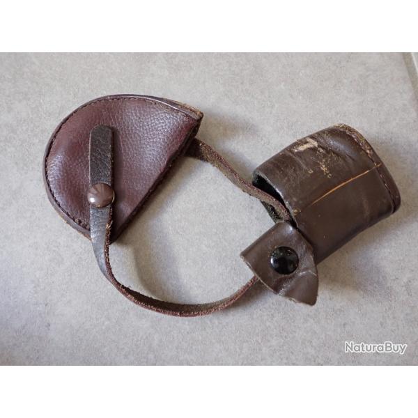 Cuirs de protection pour dioptre et tunnel de fusil K31 Suisse