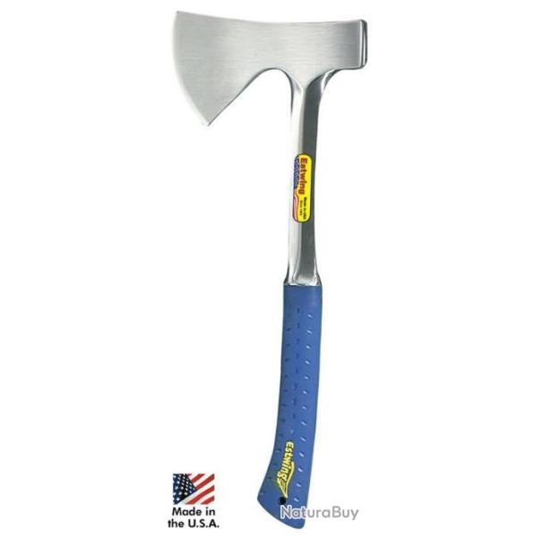 Hache Tomahawk Estwing Camper's Axe Acier Forg Manche Nylon Etui Nylon Made USA ES44A