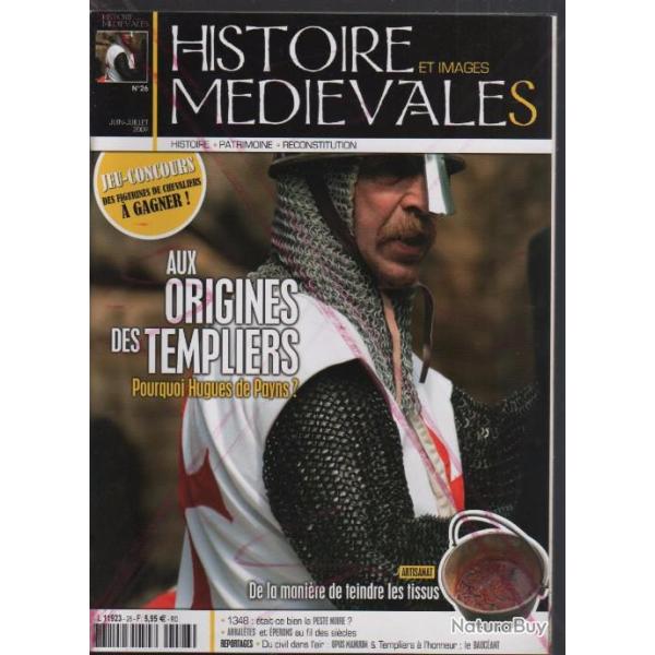 histoire et images m�di�vale n�26 , histoire , patrimoine reconstitution , aux origines des templier