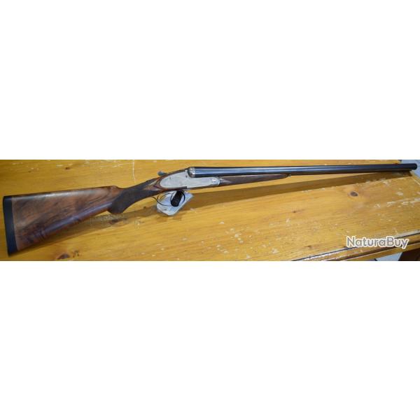 Fusil juxtapos� duchateau, cal 12/70 a platine, a ejecteurs, canon 70cm