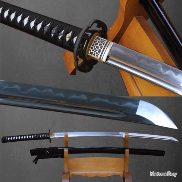 katana en acier TAMAHAGANE, avec certificat d'authenticit�, NEUF