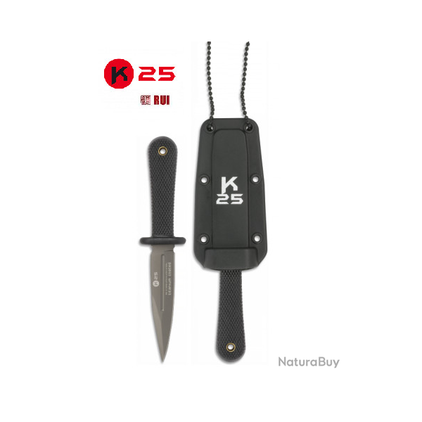Couteau Tactique tour de cou  RUI / K25