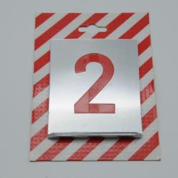 Pochoir chiffres forme BATON