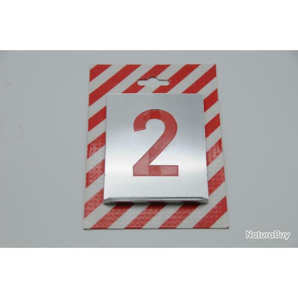 Pochoir chiffres forme BATON