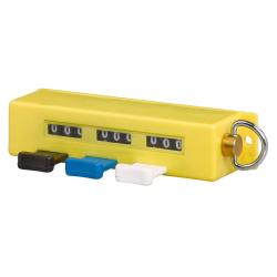 Compteur triple plastique