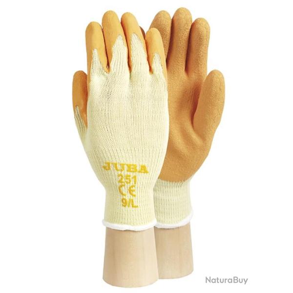 Gants textiles latex Juba 9
