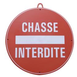 Panneau CHASSE INTERDITE