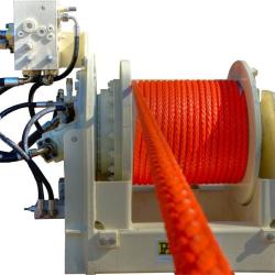 C&acirc;ble textile forestier de traction Dynalight &Oslash; 3 &agrave; 18mm 5mm