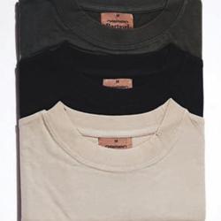 tee shirt unis lot de 3