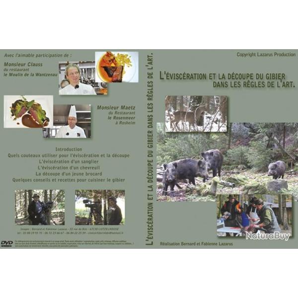 DVD - L'viscration et la dcoupe du gibier dans les rgles de l'art