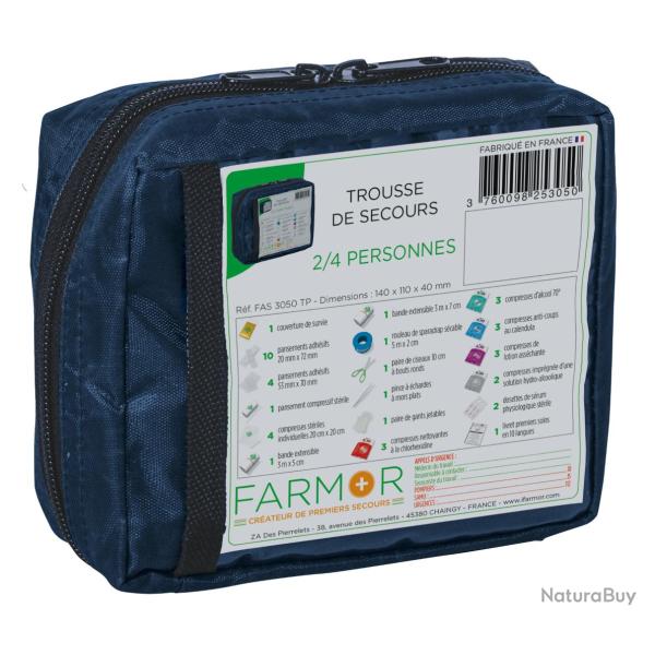 Trousse de secours 2/4 personnes