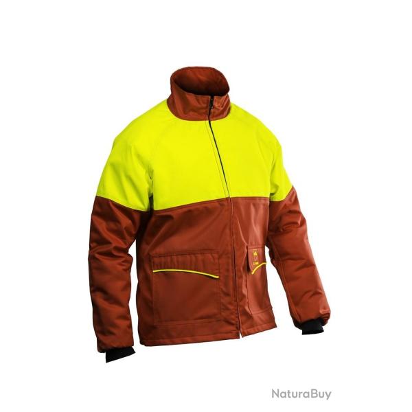Veste anti-coupures Prior Francital rouge XXXL